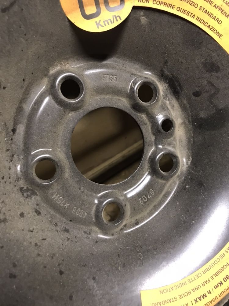 докатка костыль 5x98 R15 Fiat Opel Alfa Romeo Citroën Peugeot