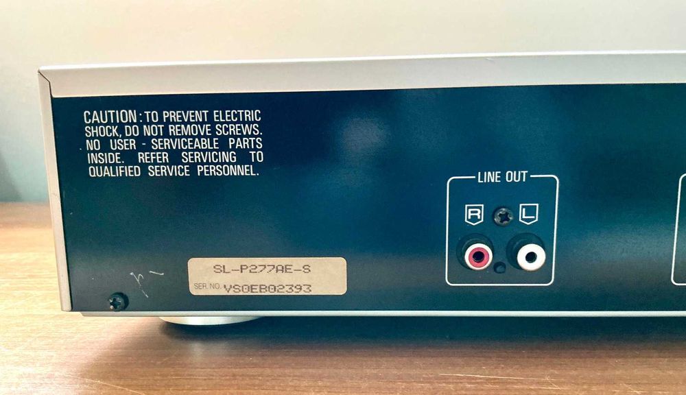 Technics - SL-P277A - Silver/Champagne Leitor de CD