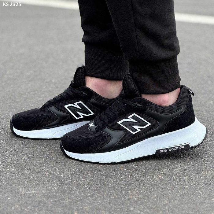 Кросівки New Balance Black White. Арт: KS 2325