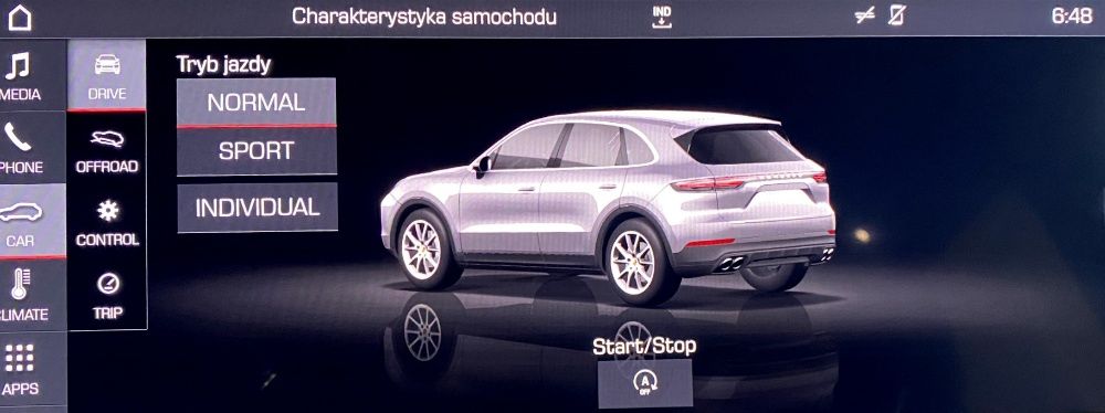 NAWIGACJA MH2P PORSCHE CAYENNE polski język menu lektor zmiana regionu