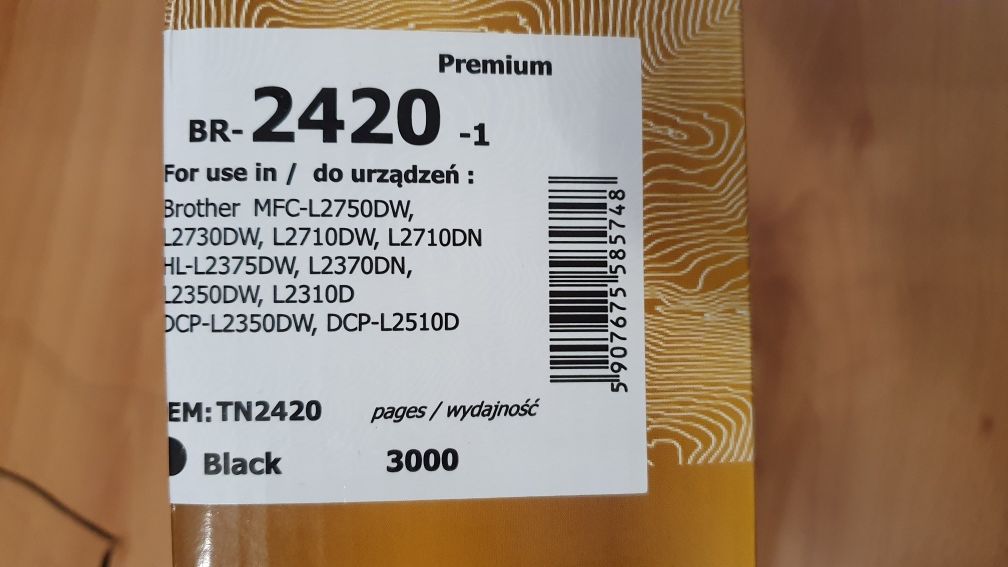 Nowy toner TN-2420 do drukarki Brother