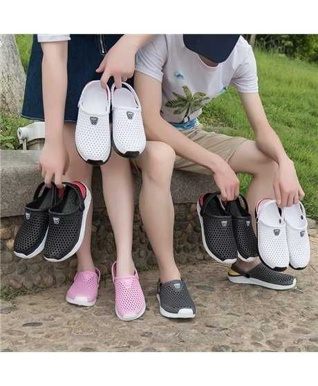 Sandálias Antiderrapantes, à Prova de Água, Tamanho 42, Branco - Goeik