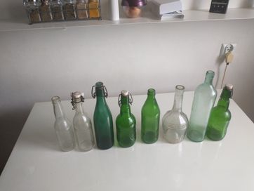 Szklane butelki stare