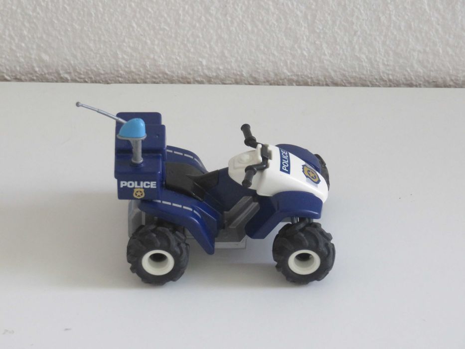 Brinquedo: Moto 4 Polícia Playmobil