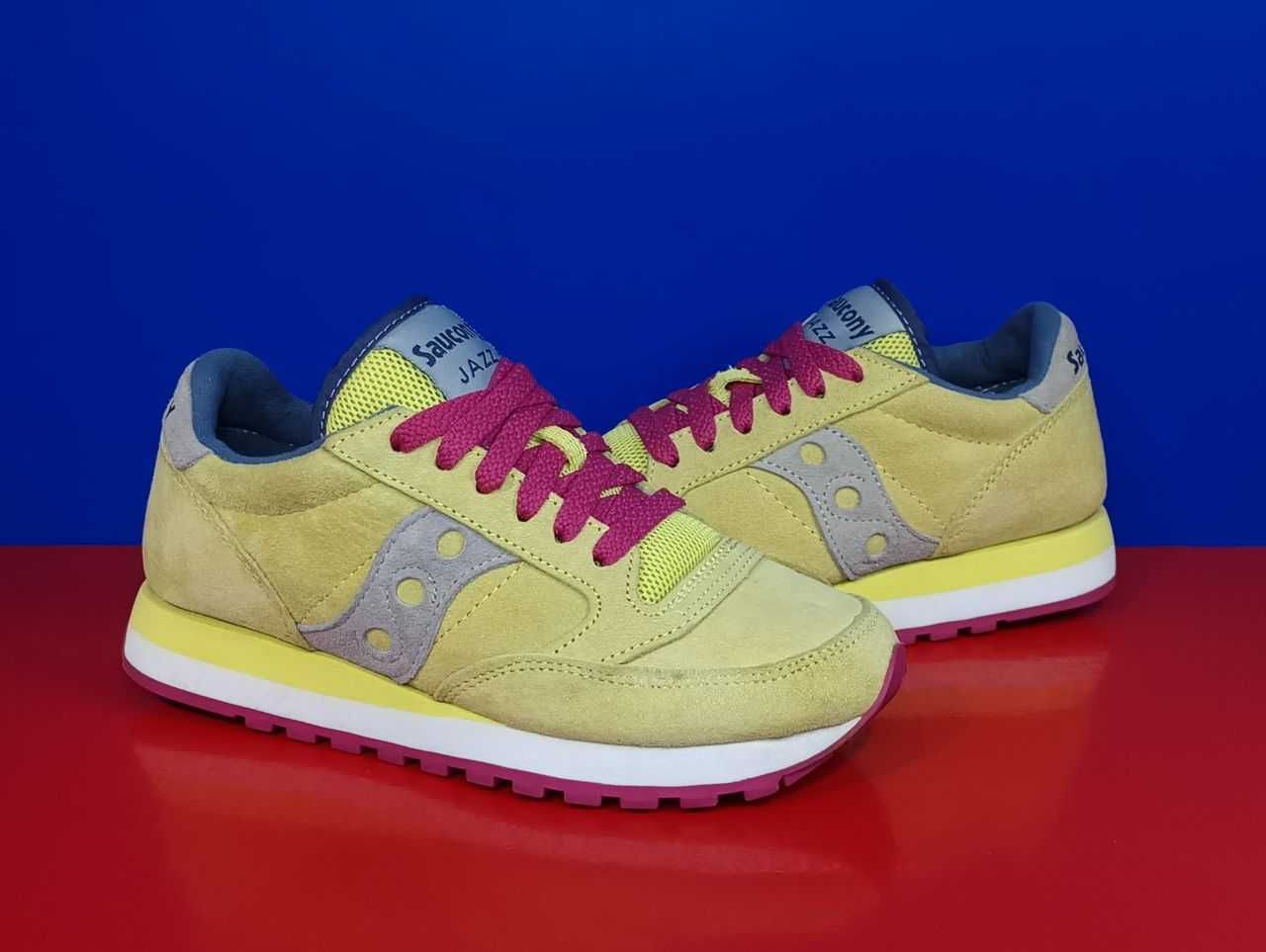 Кожаные женские кроссовки Saucony Donna Jazz Оригинал