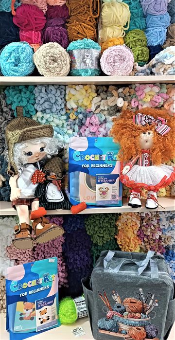 Очі носики набори все для створення іграшок. Будинок торгівлі 1 поверх