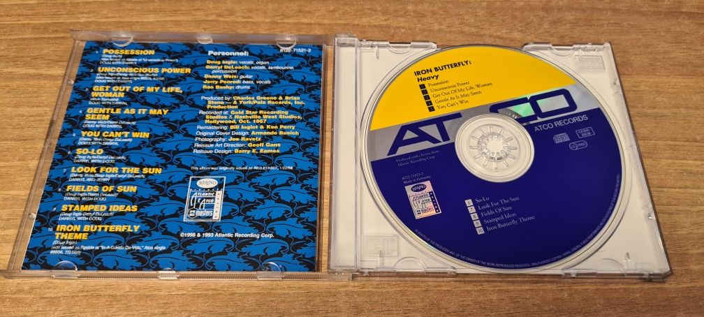 Iron Butterfly - Heavy CD