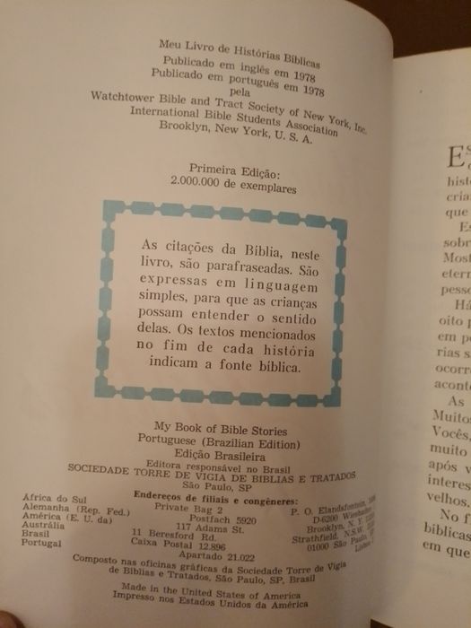 Meu Livro de Histórias Bíblicas-1 edição-Jéova-10E-Tubo Fio-2E Desde2E