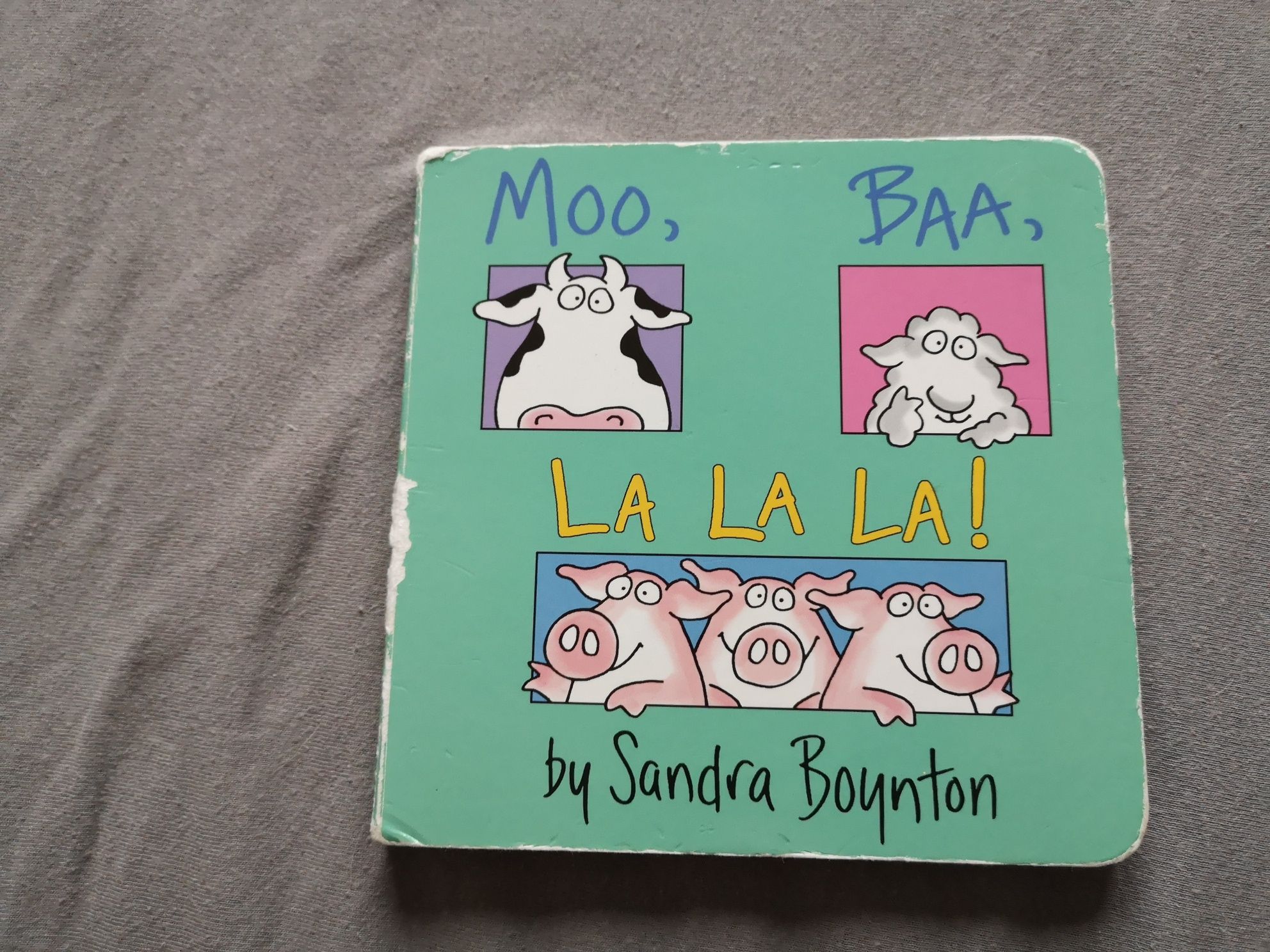 Moo, Baa La, La, La i Going to Bed Book Sandra Boynton