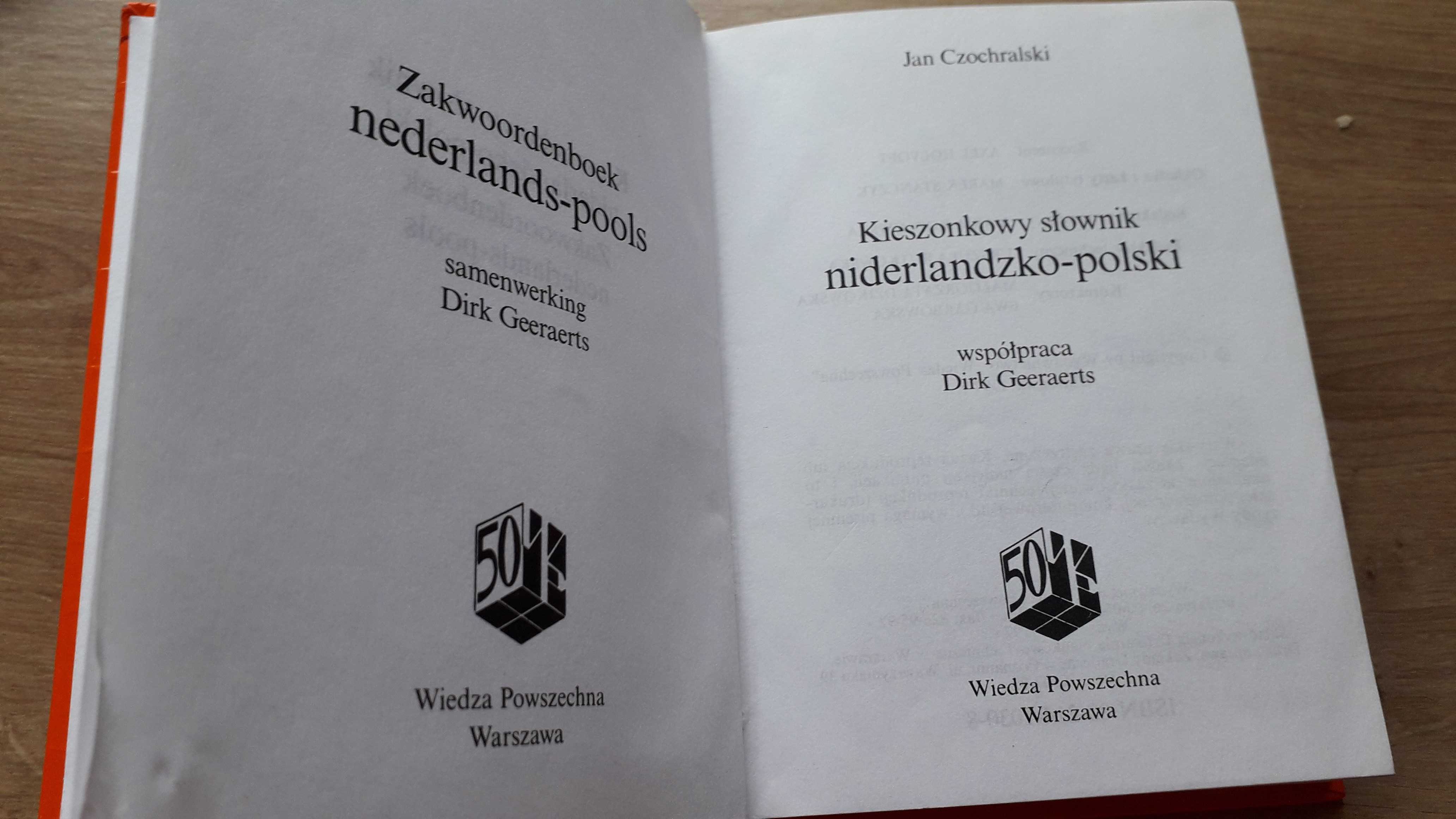 kieszonkowy słownik niderlandzko-polski