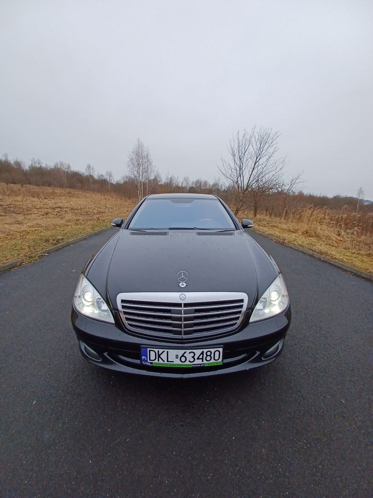 Mercedes-Benz Klasa S 500 5.5 V8 Benzyna 388km Zadbany Egzemplarz