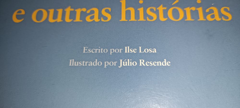 Livro O rei Rique e outras histórias ilustração de Júlio Resende