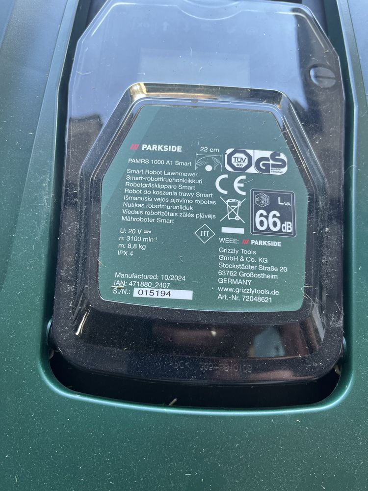 Robot koszący parskide PRMS 1000 gwarancja