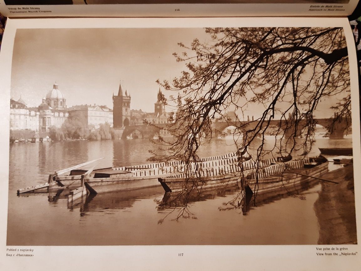 Stara Praga czeska album 1950 piękne zdjęcia