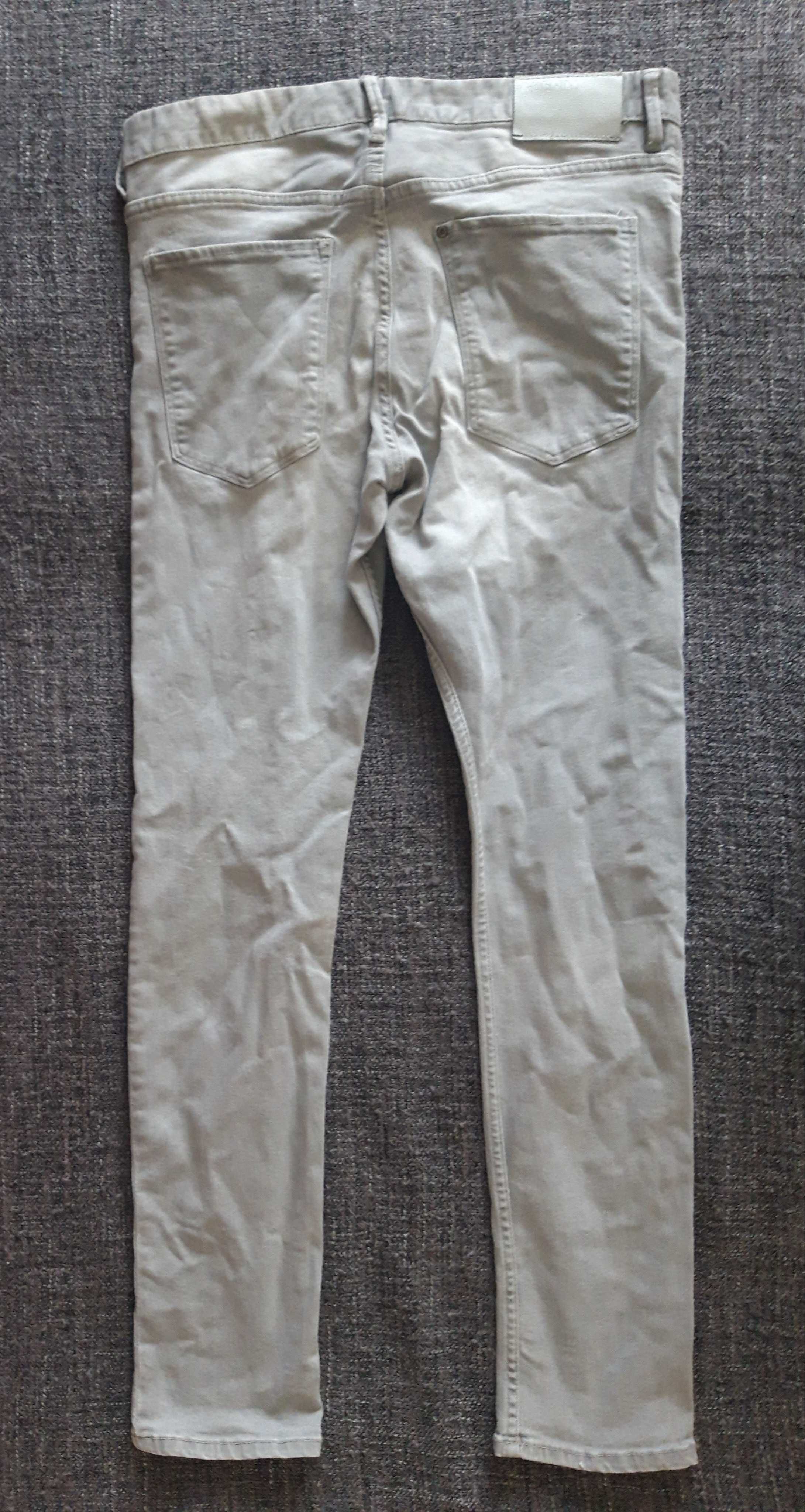 H&M skinny fit jeans rurki chłopięce rozm 164 13/14 lat