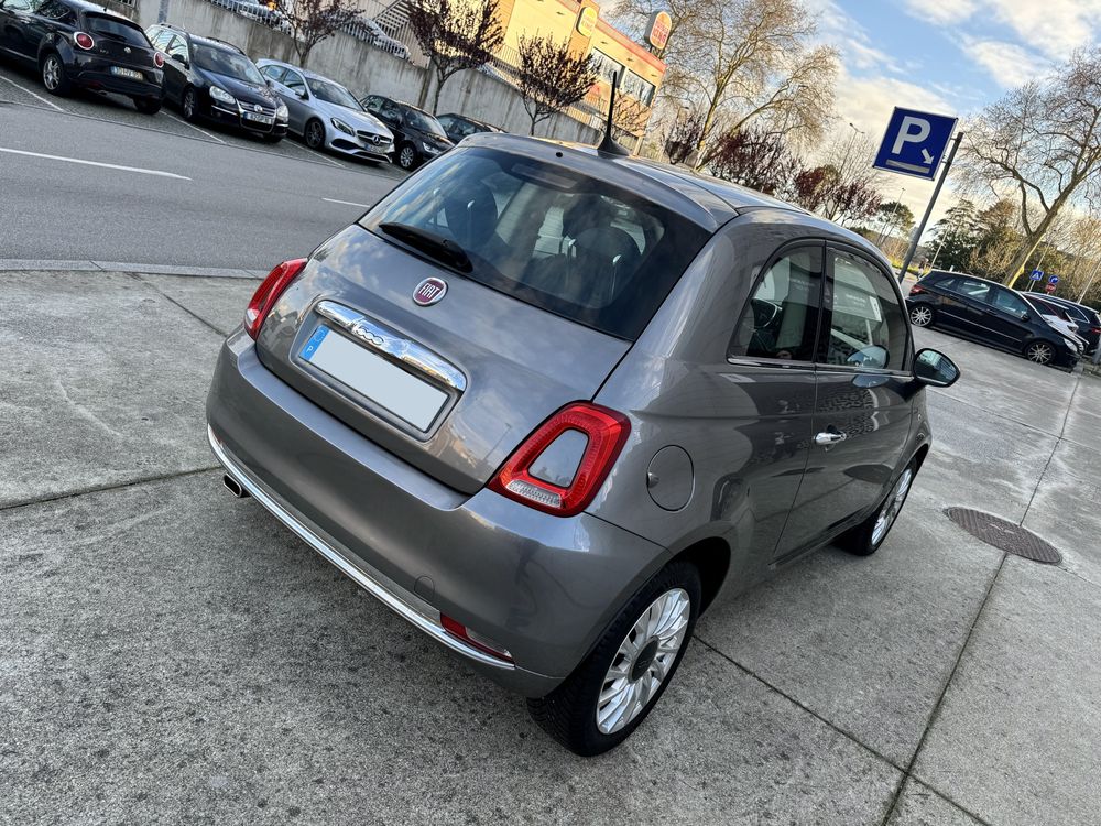 Fiat 500 - Caixa Automática 2015 - 0.9 Dualogic GPS e Tecto Panoramico