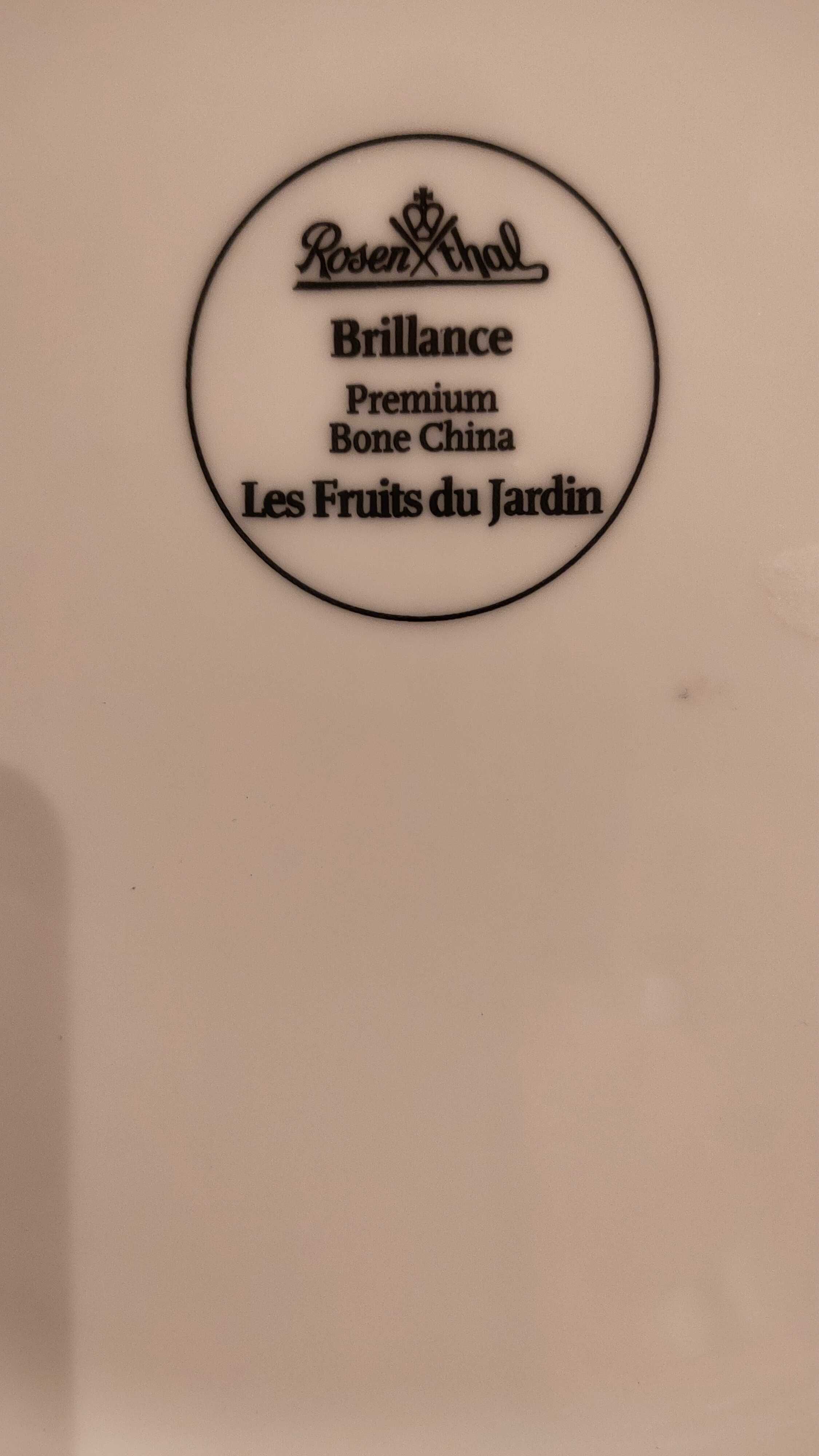 ROSENTHAL Les Fruits du Jardin duży TALERZ 33 cm