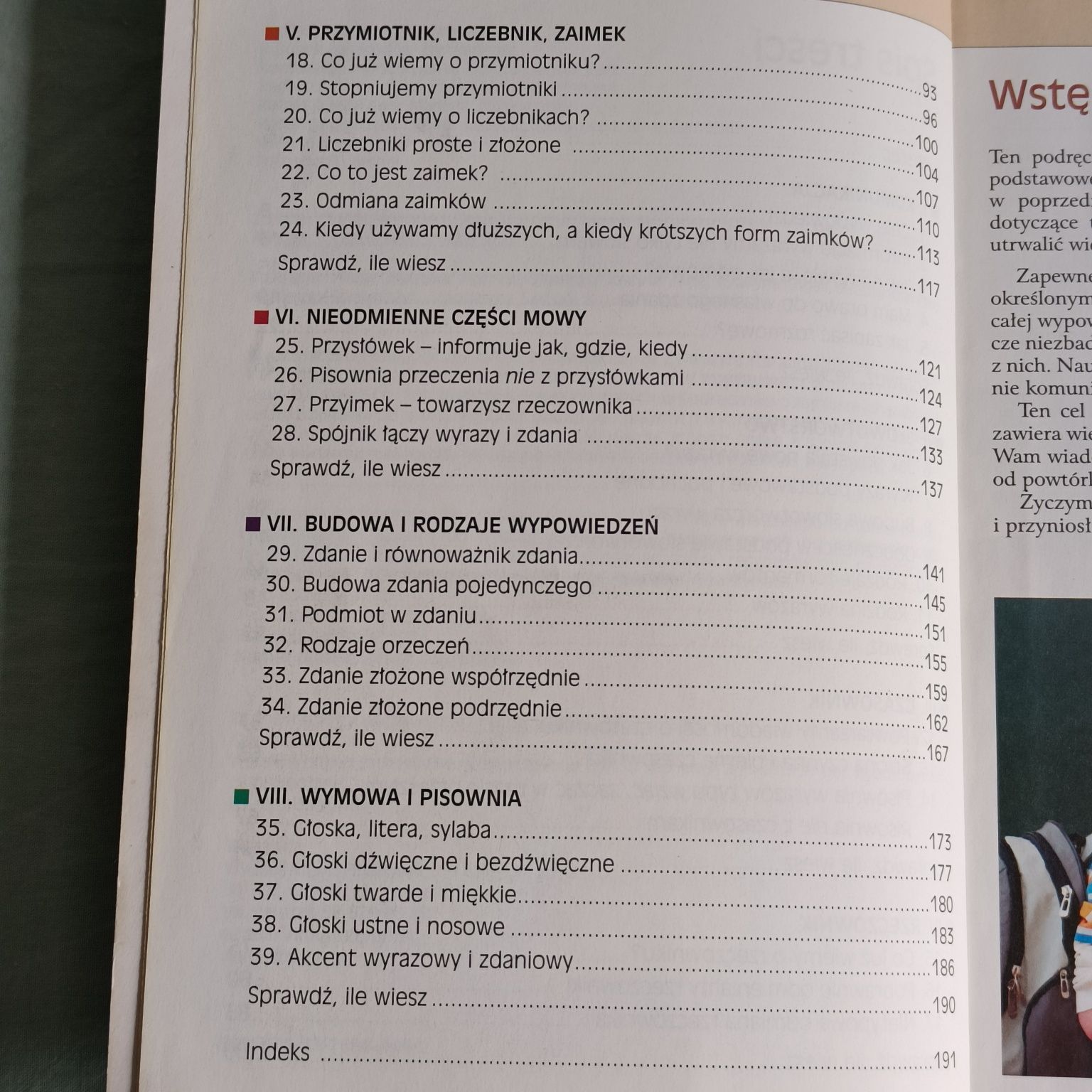 Język polski 6, podręcznik do klasy 6, kształcenie językowe,