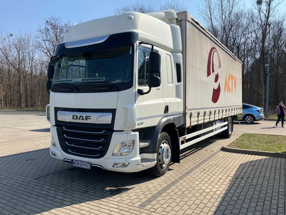 Syndyk sprzeda samochód ciężarowy DAF i in. ruchomości ze spisu