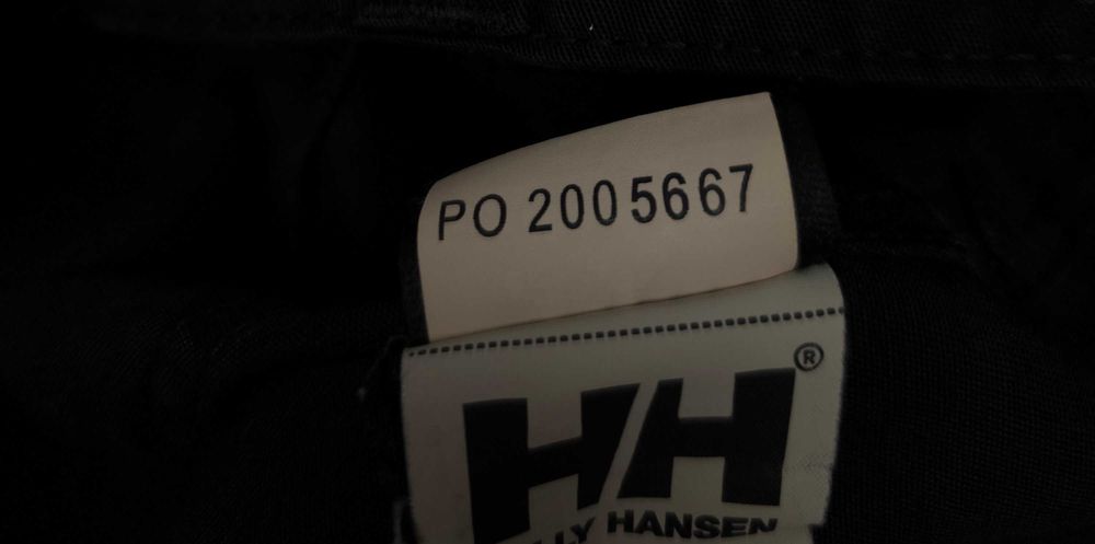 HELLY HANSEN Męskie Spodnie Robocze Czarne C48 W33 L32