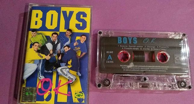 Boys  – O.K. ,  1997 DISCO POLO kaseta magnetofonowa