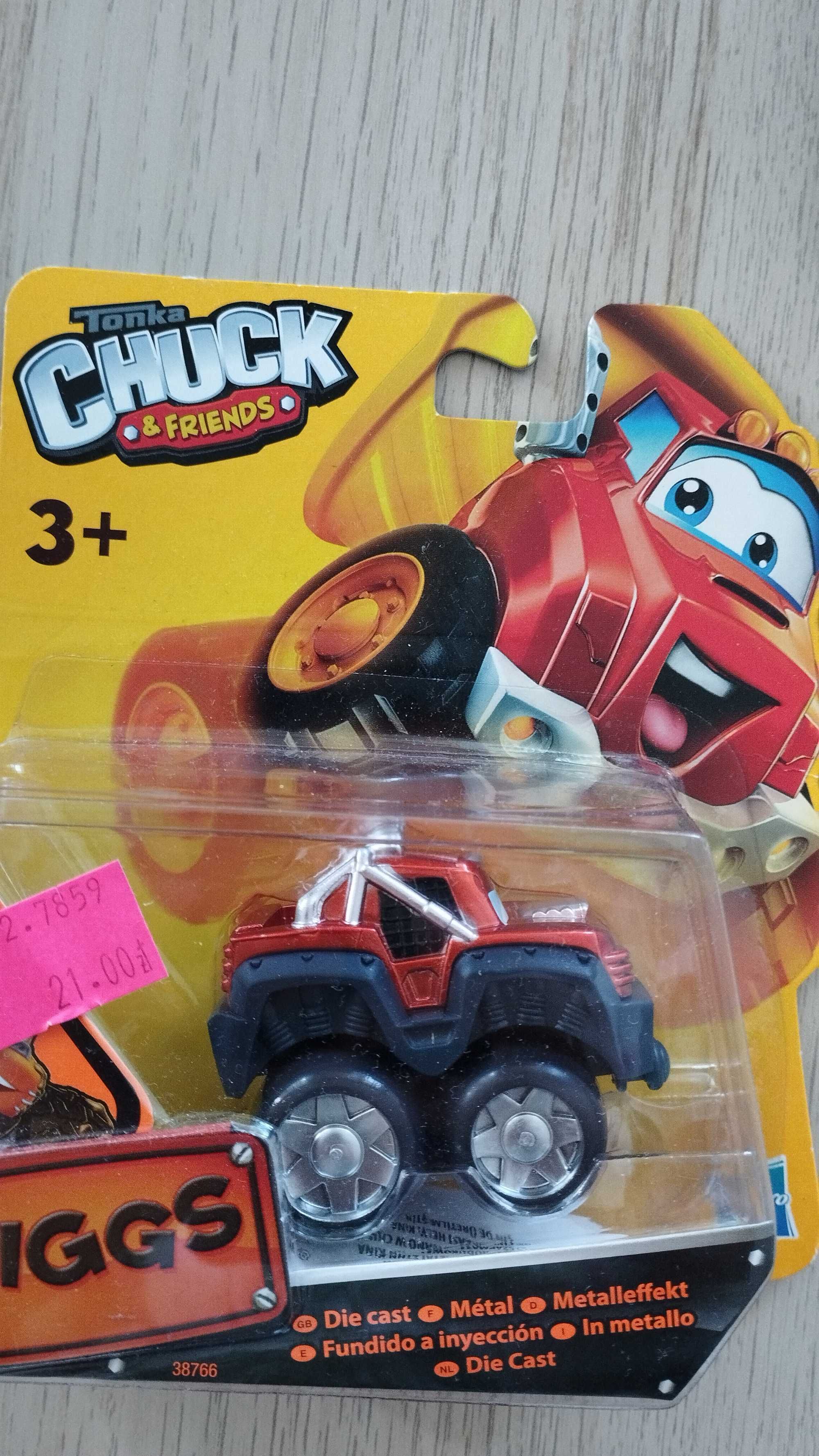 Zestaw autek hot wheels Chuck 6 szt