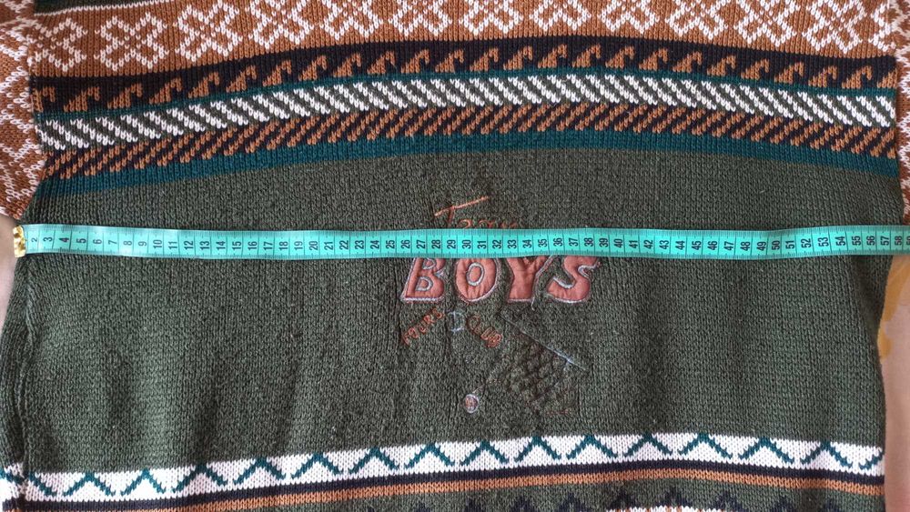 Винтажный свитер Boy's Реглан Boys. Оригинал 90 х Размер XS - S