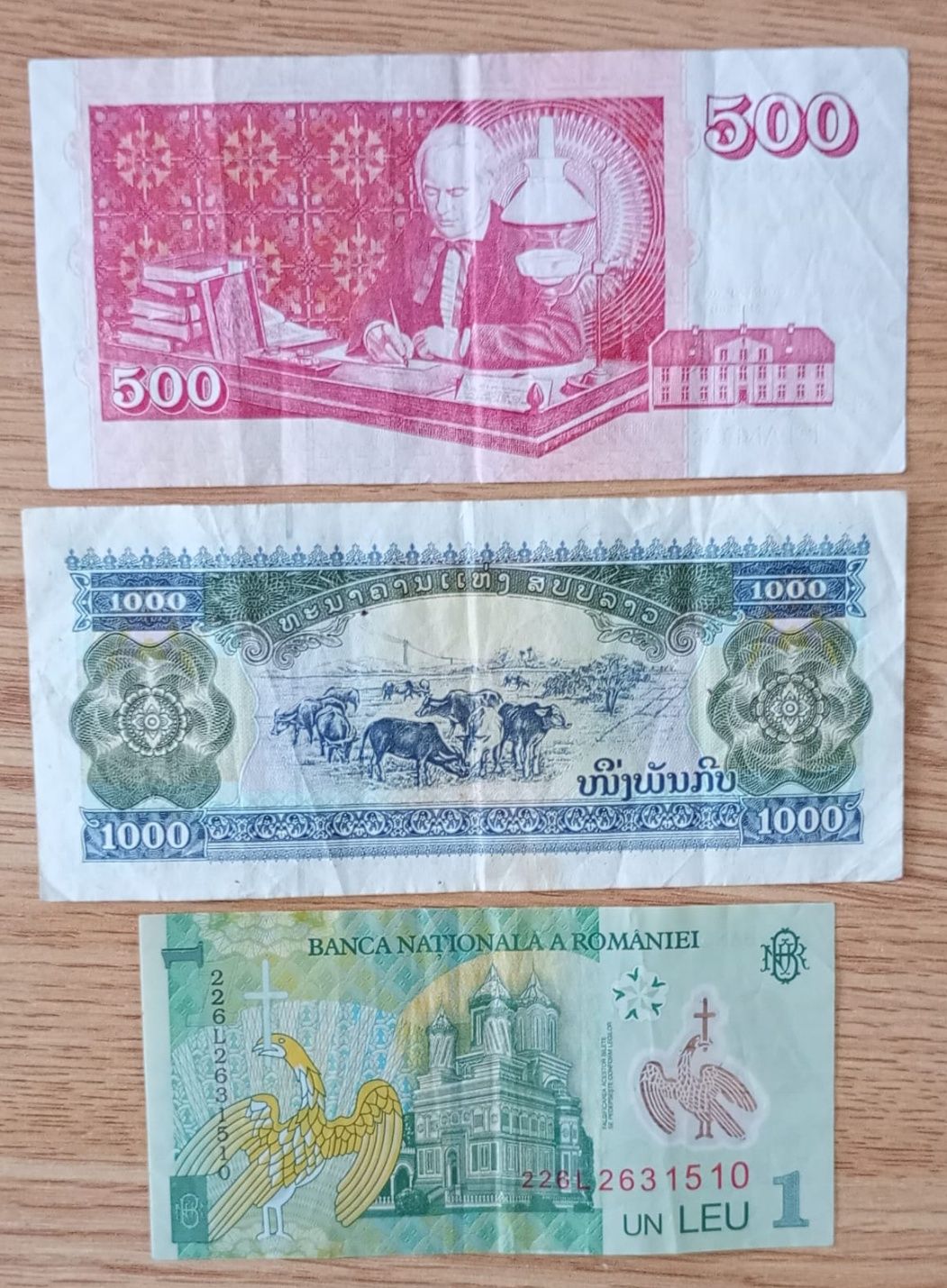 Banknoty Świata 14 szt
