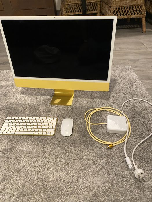 Apple iMac 24 Retuna 4K M1 16GB Ram 1 TB 8GPU  8CPU , touch id