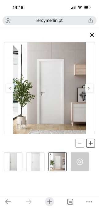 Porta holanda 70x200cm