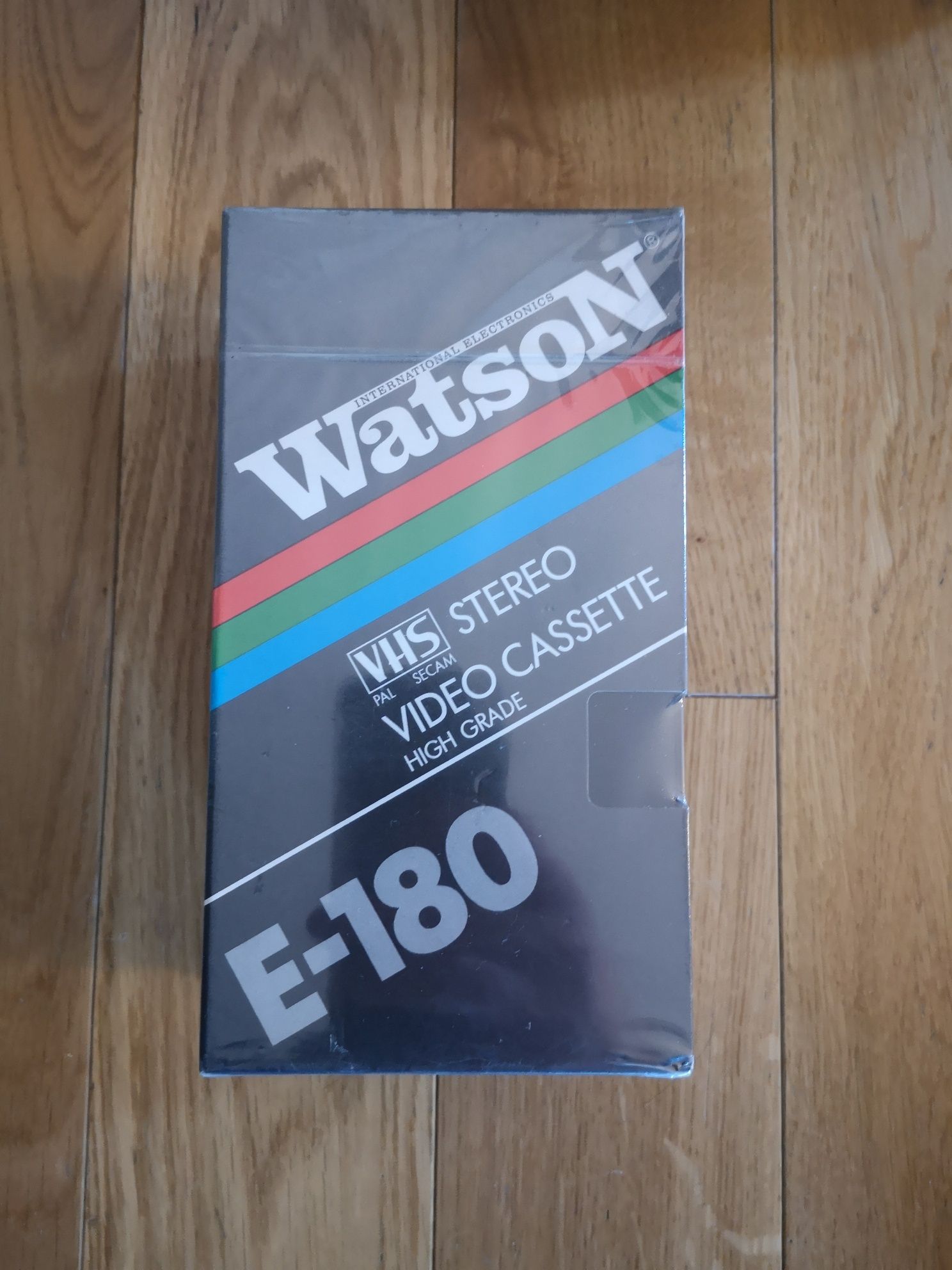 Kasety Watson VHS E-180, 3szt.