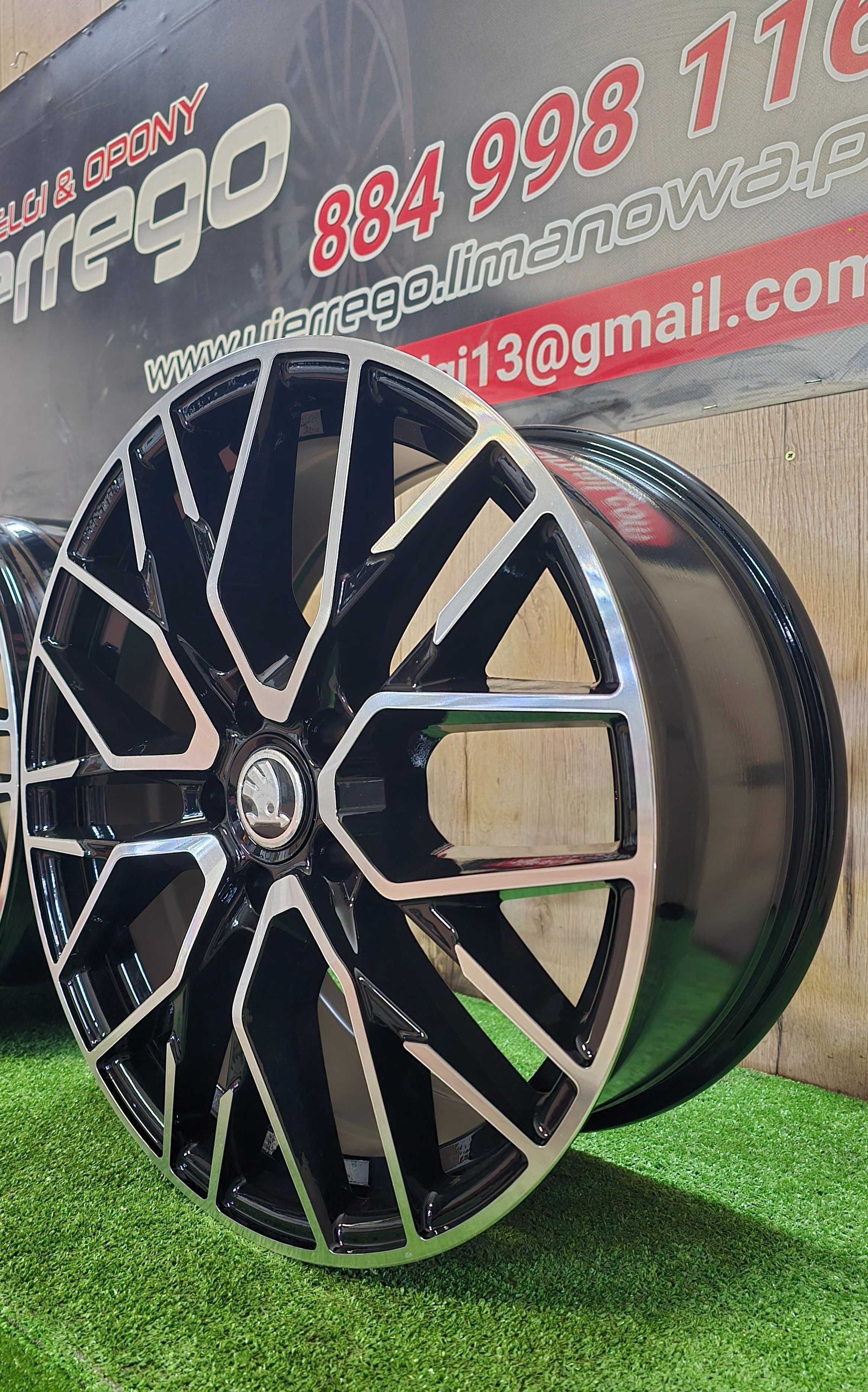 NOWE ALUFELGI SKODA 17x5x100 - Fabia,Kamiq,Praktik,Scala,Rapid