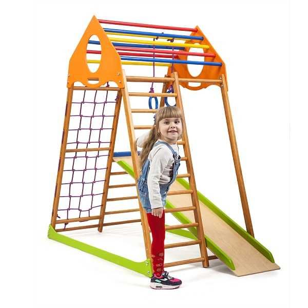 Дитячий спортивний комплекс для дому SportBaby KindWood