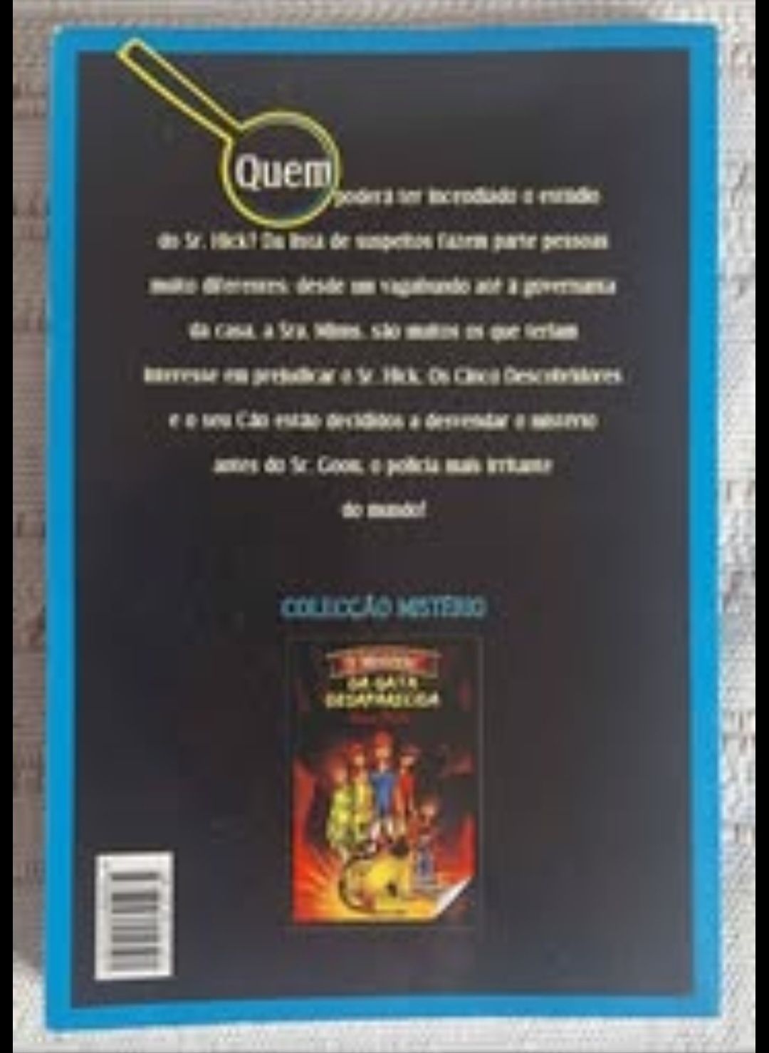 Livro O Mistério da Casa Queimada