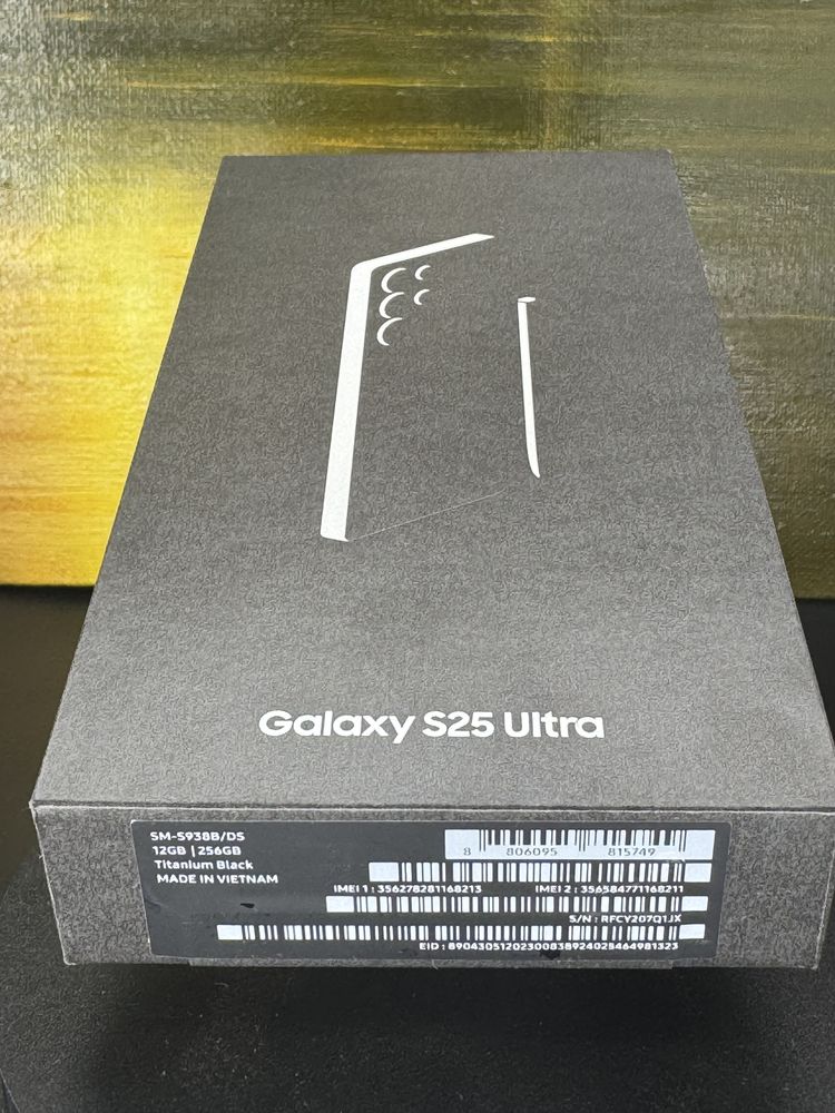 Samsung S25 Ultra 12/256GB | Новий | Titanium | Подарунок + Гарантія