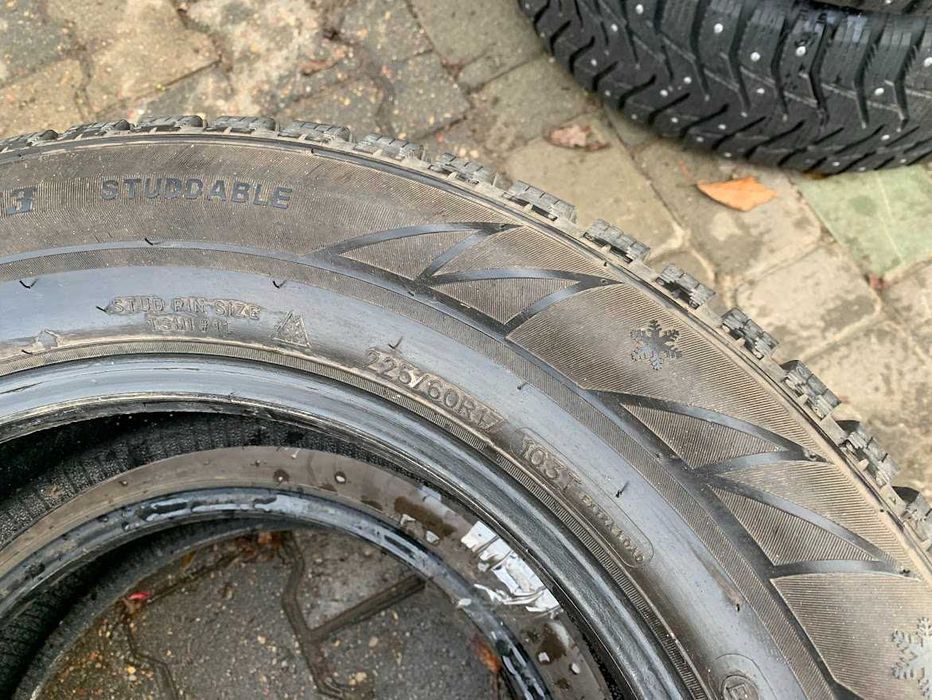 шини скати колеса 225 60 17 Sailun 8 mm, 7.5 мм 2022 p 4 шт зима