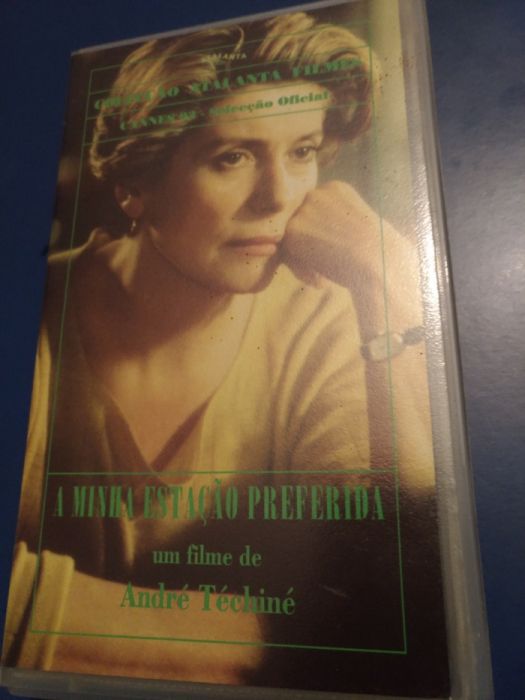 Filme Francês em VHS (A Minha Estaçāo Preferida - André Téchiné)