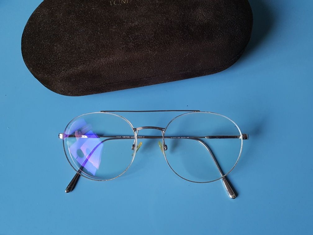 Okulary Oprawki Tom Ford TF5603 Private Blend podobne do aviator