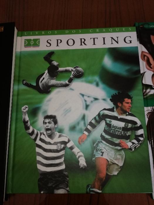 Coleção 3 Livros Sporting Clube de Portugal