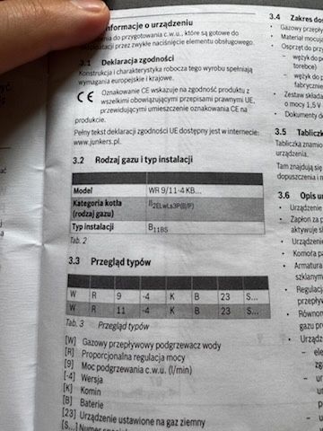 Piec gazowy Junkers Hydro 4200 WR 9/11-4KB