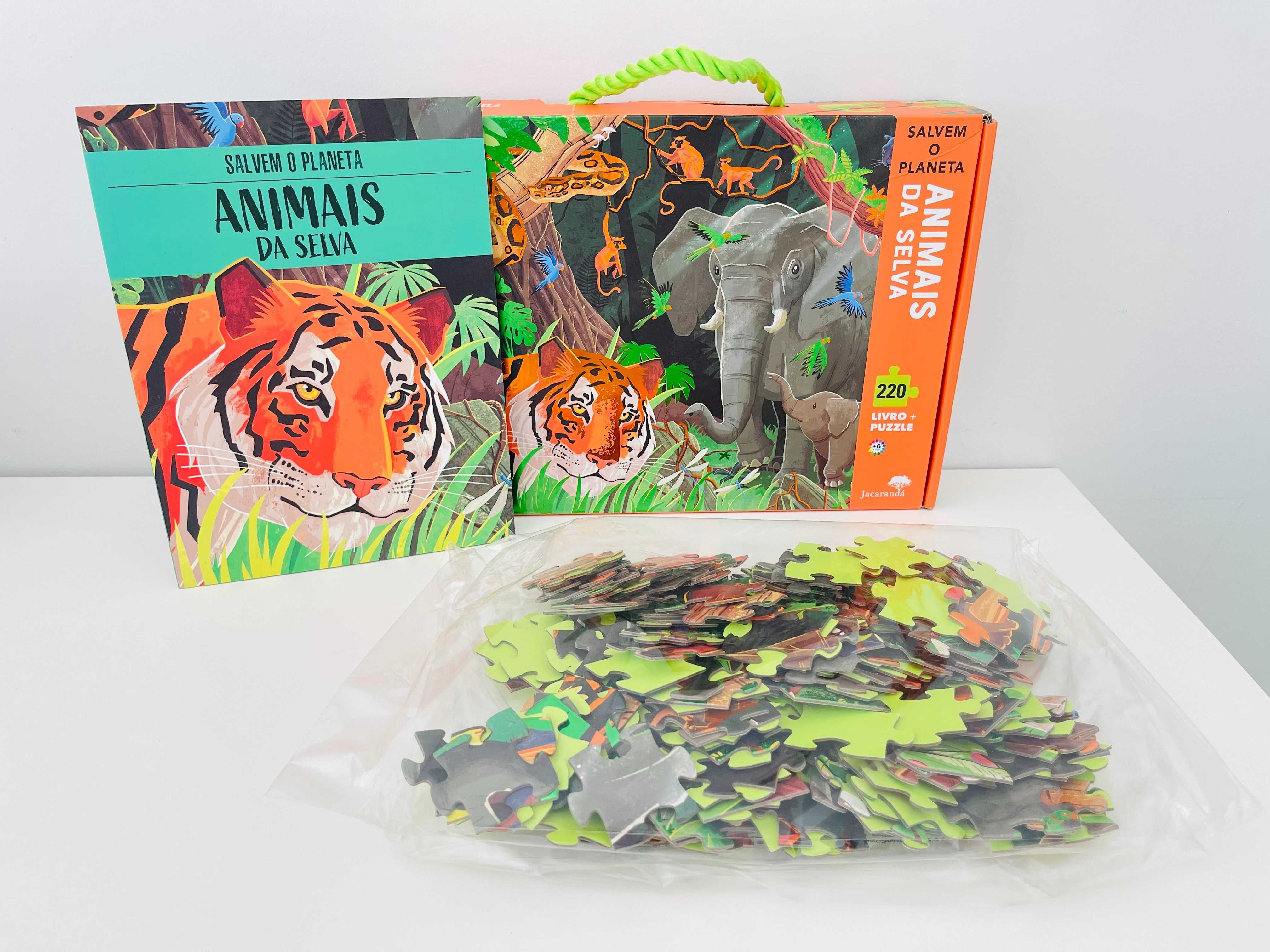 Salvem o Planeta: Animais da Selva - NOVO