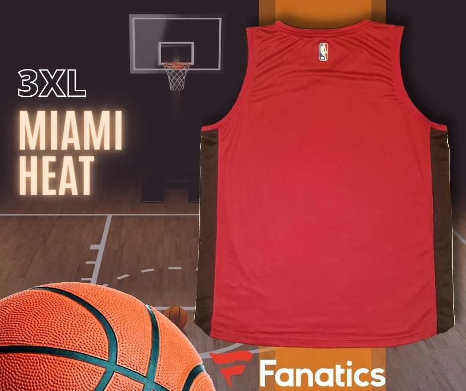 Miami Heat NBA USA koszulka męska do koszykówki 3XL Fanatics prezent