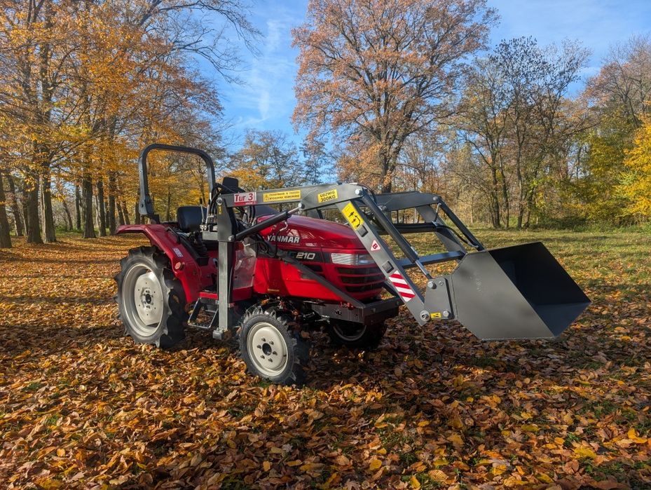 Traktorek YANMAR AF210 KM TUR Rewers Wspomaganie 4X4 Kubota ISEKI