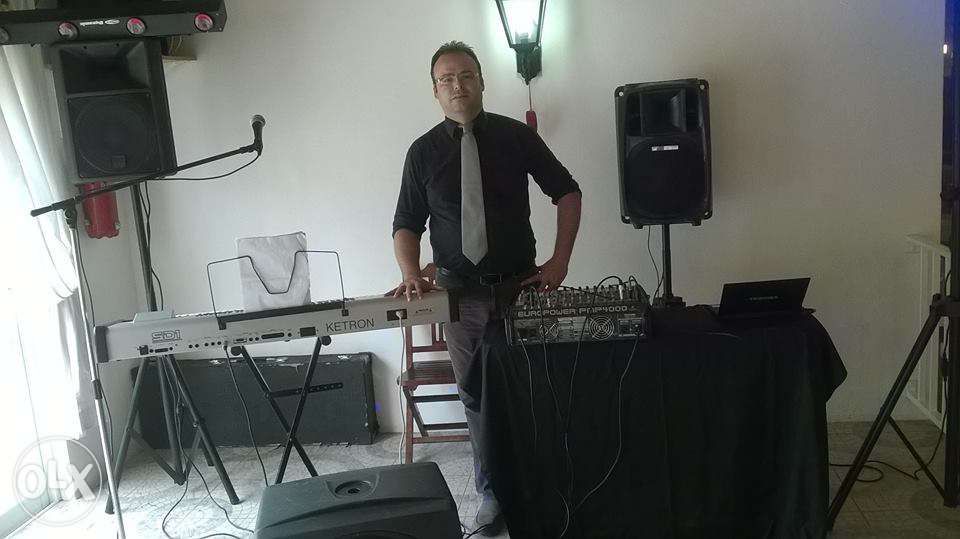 Animador Musical para Eventos. Música ao vivo e DJ. Pedro Santos