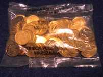 5 groszy 2014, worek 100 szt, MW