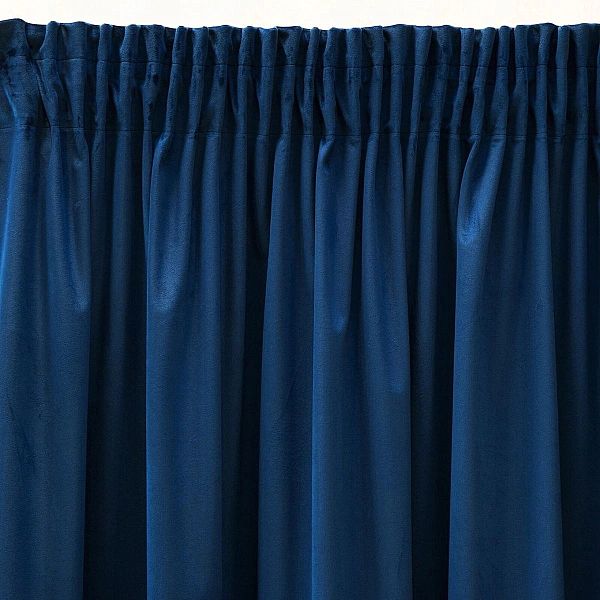 Zasłona 140x270 Dekoracyjna Pierre Cardin Sibel Taśma Granat