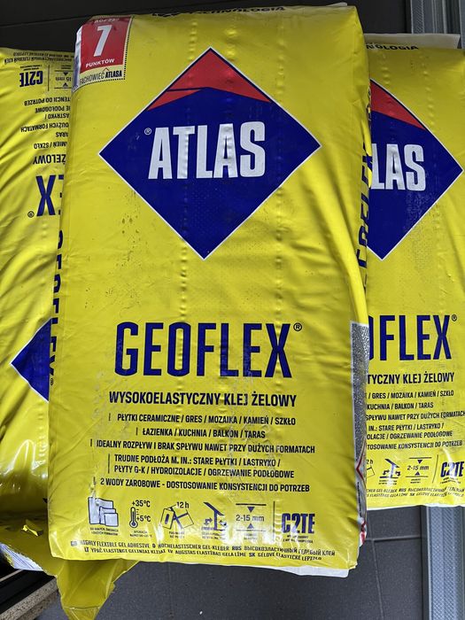 Atlas geoflex klej zelowy nowy 22,5 kg