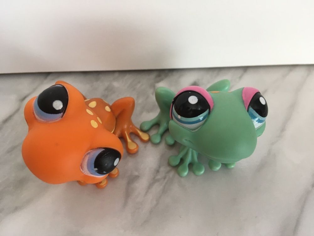 Littlest pet shops/zestaw żabek