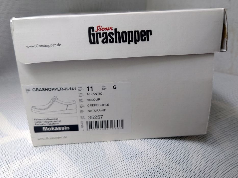 Чоловічі мокасини Sioux 35257 ATLANTIC - 11(46)