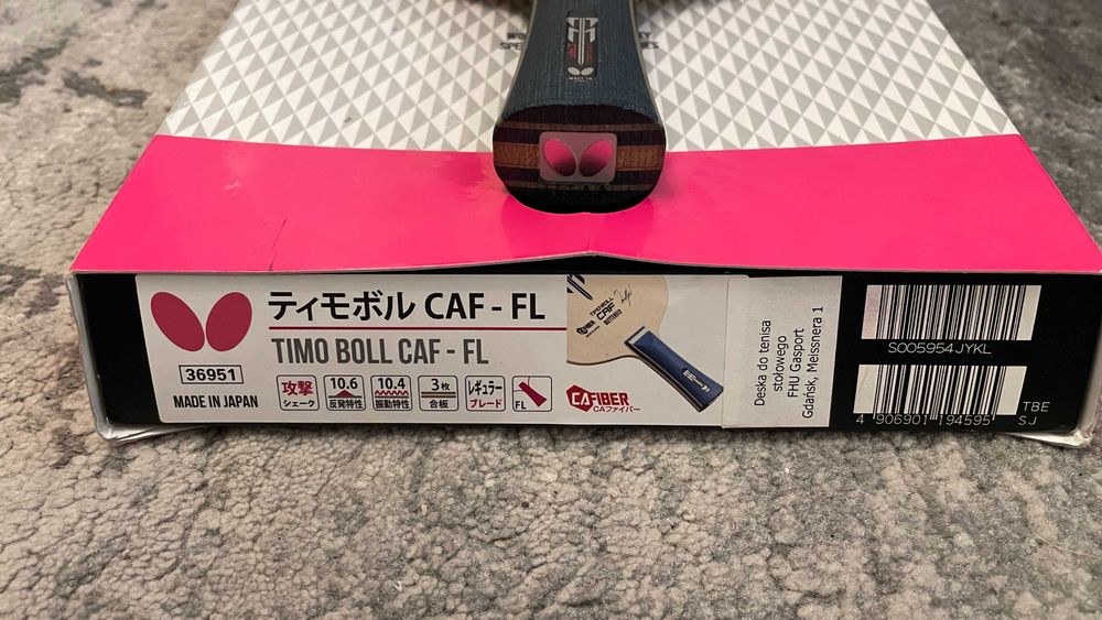 Deska Butterfly Timo Boll CAF stan bardzo dobry